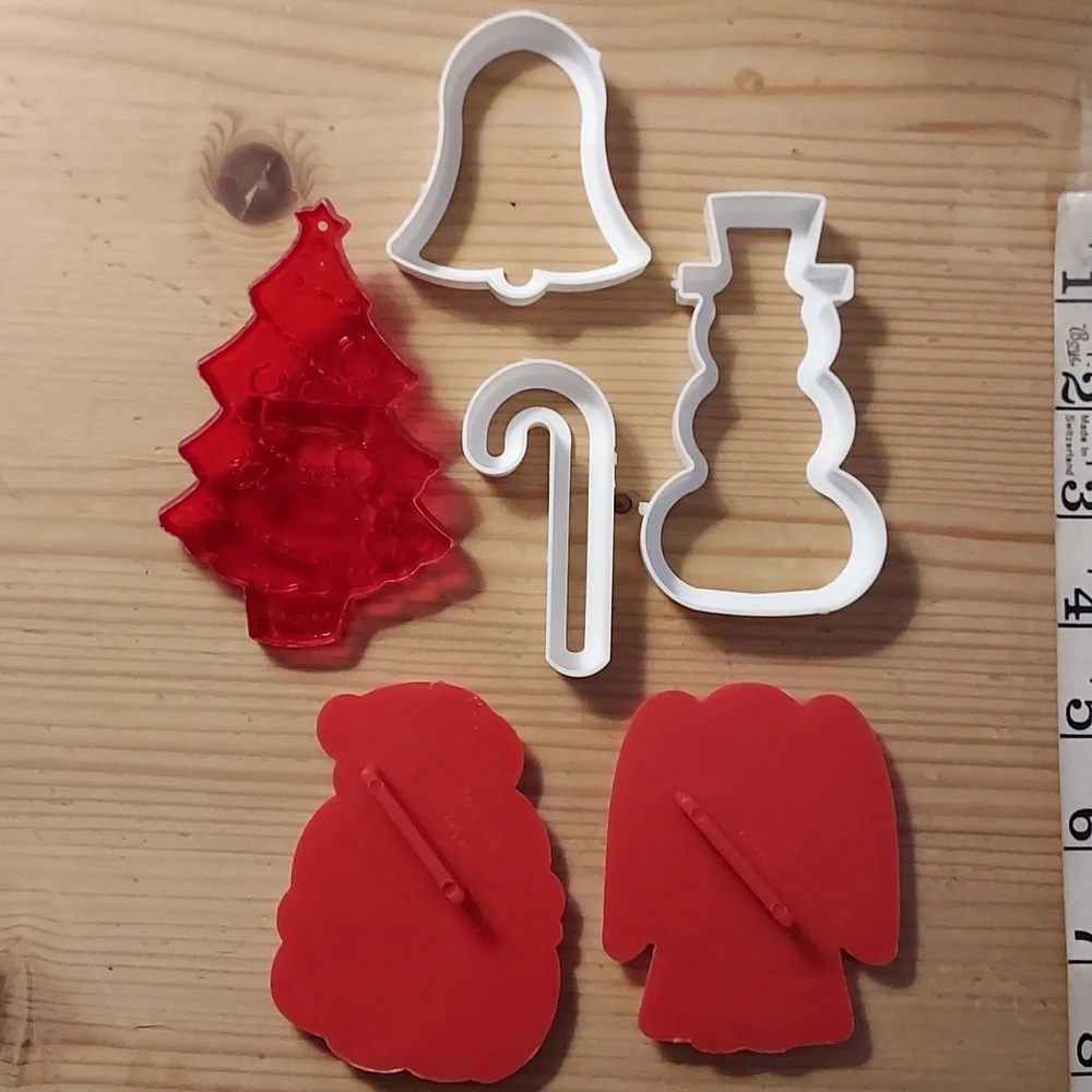 Christmas cookie cutters set of 6